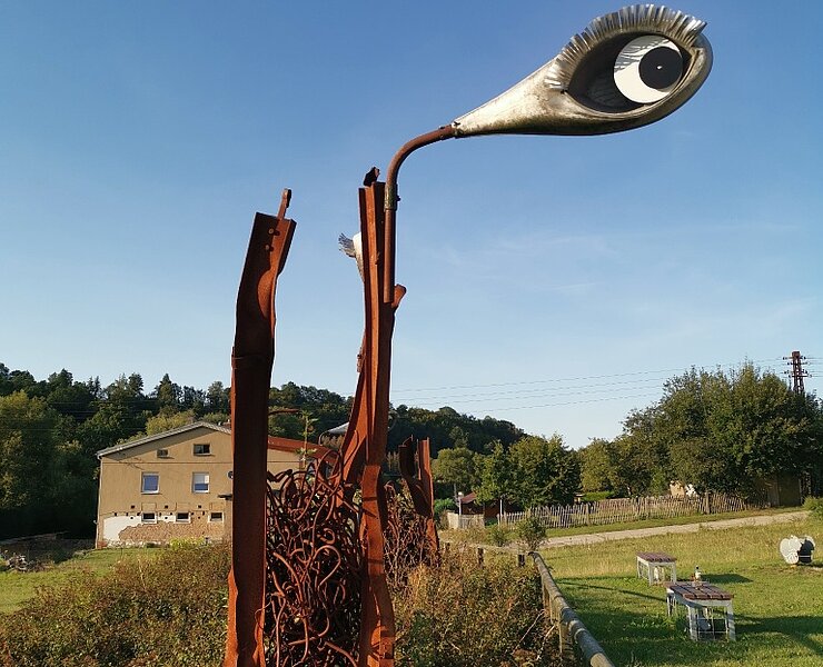 Spielplatz Muldenterrasse Lunzenau - Augen (Bastian Rakow)
