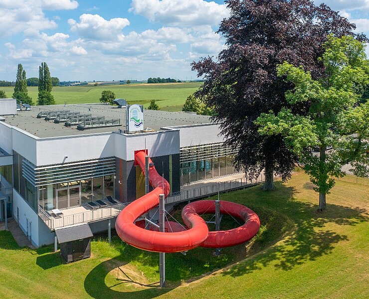 Sportzentraum am Taurastein Burgstädt (LUFTFLUG.com)