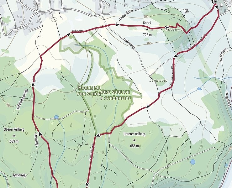 Rundwanderweg Historische Ski Schönheide - Mittlere Strecke (Ulf Leichsenring)