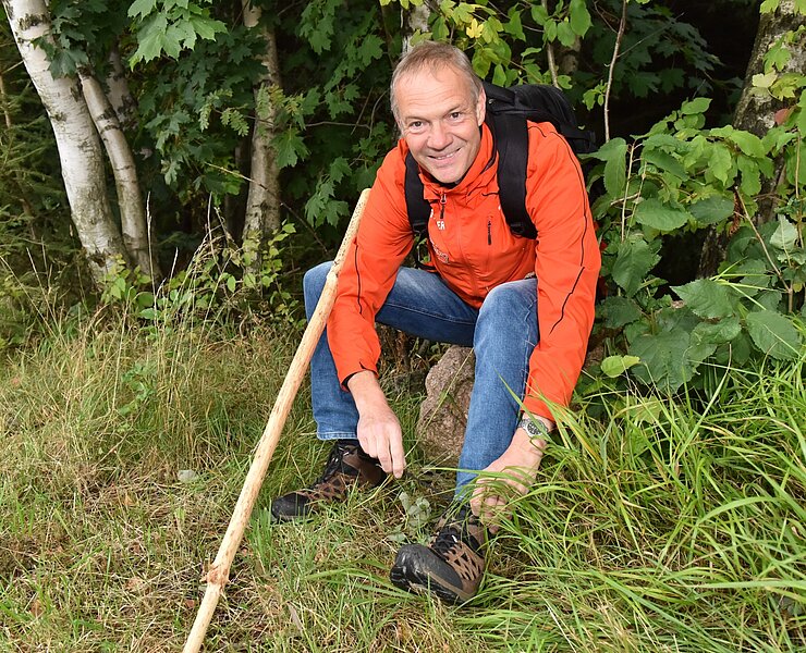 Wanderer im Kahleberggebiet (Egbert Kamprath)