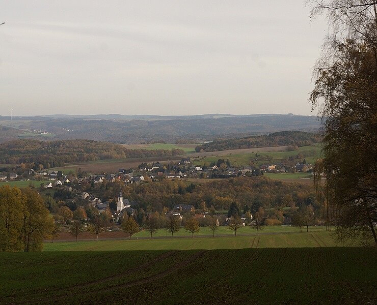 Aussicht von der Wiesenburg (Wolfgang Prehl, Kirchberg)