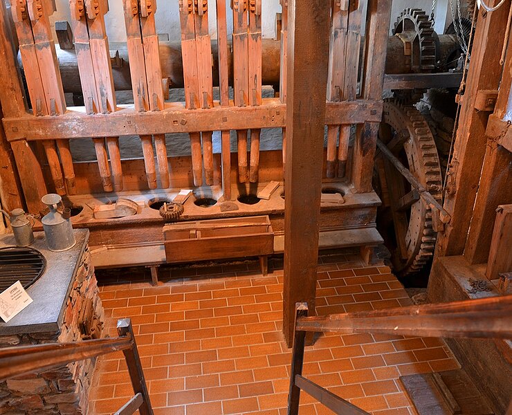 Historisches Mühlwerk Wiesenmühle Thalheim ()