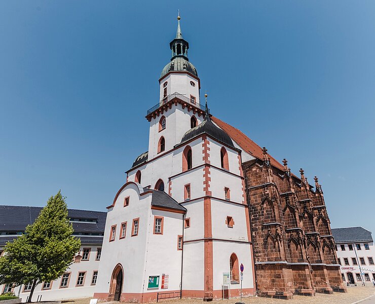 St. Kunigundenkirche Rochlitz - von Südwesten (Bastian Rakow)