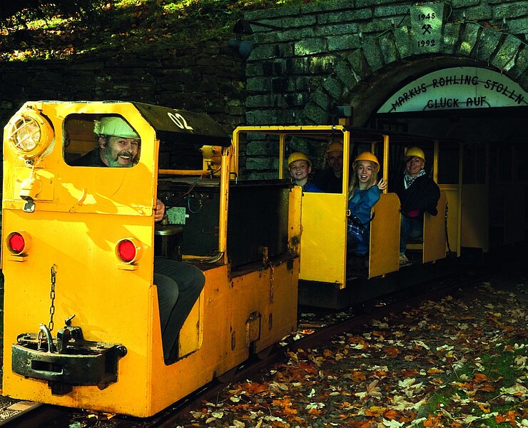Grubenbahn im Markus Röhling Stolln Frohnau ()
