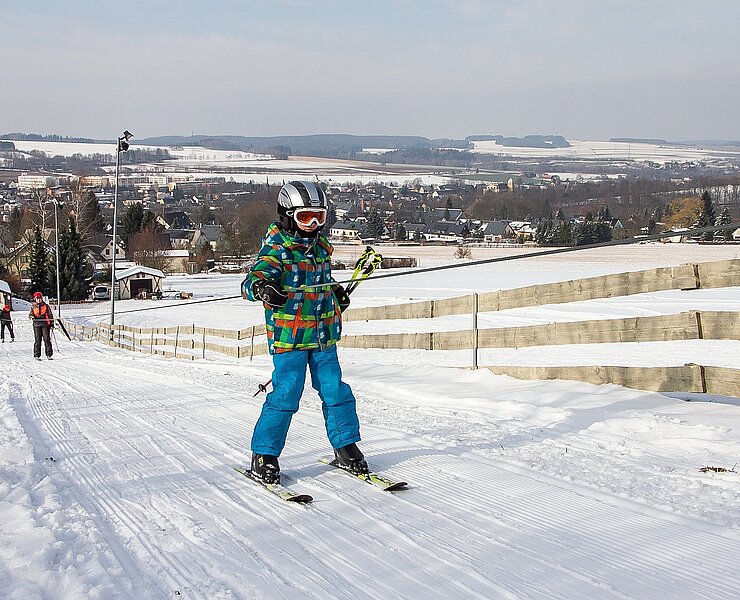 Skilift Ziegenberg in Zwönitz ()