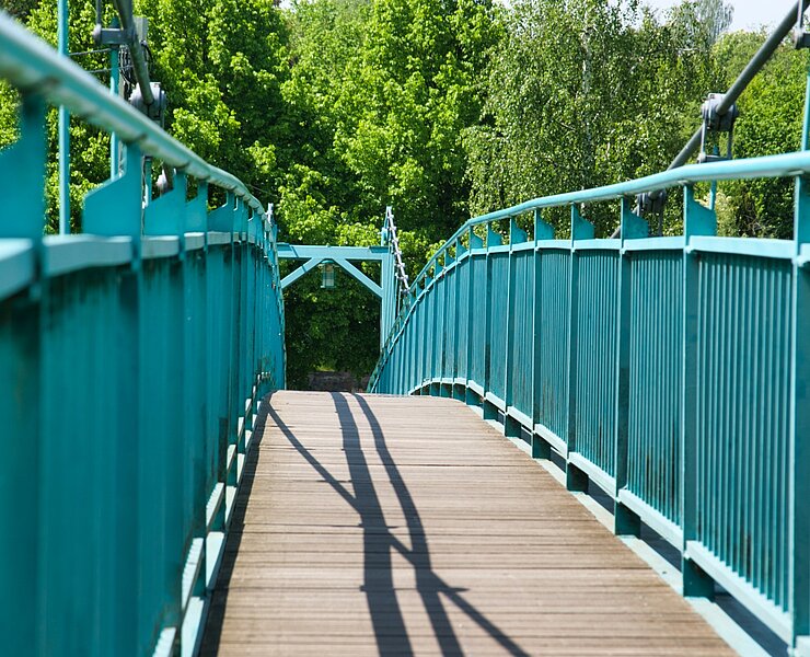 Hängebrücke Thierbach-Zinnberg (Bastian Rakow)