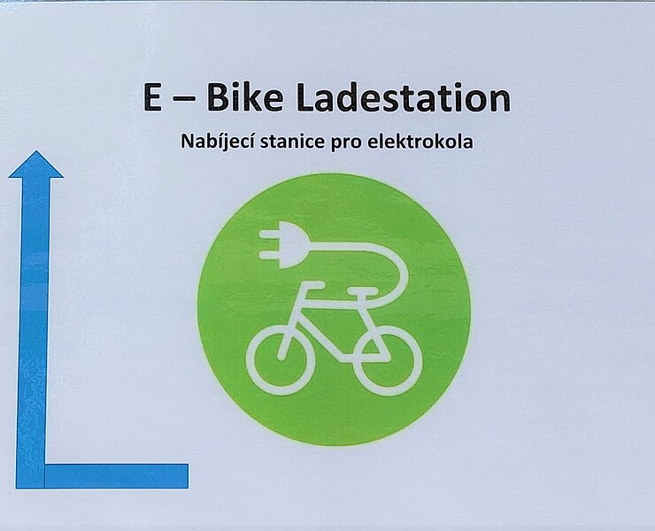 E-Bike Ladestation in Mulda (Gemeinde Mulda)