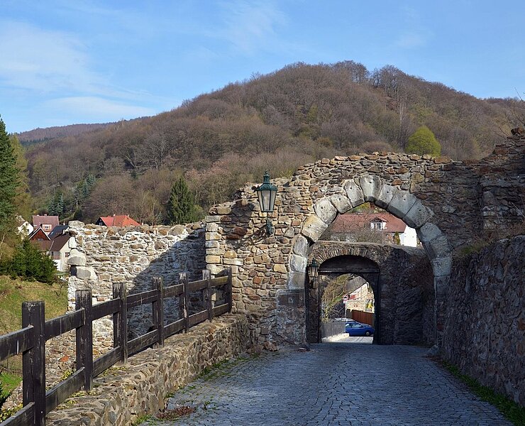 Historische Altstadt von Graupen - Burg Graupen (WFE GmbH Annaberg-Buchholz)