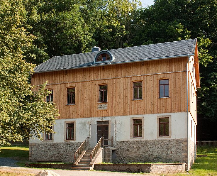 Rothschönberger Stolln - Lichtloch IV / Huthaus (WFE GmbH Annaberg-Buchholz)