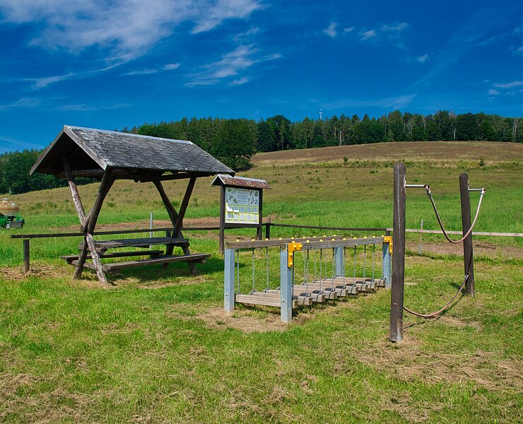 Walderlebnispfad Wechselburg - Station 7 (Bastian Rakow)