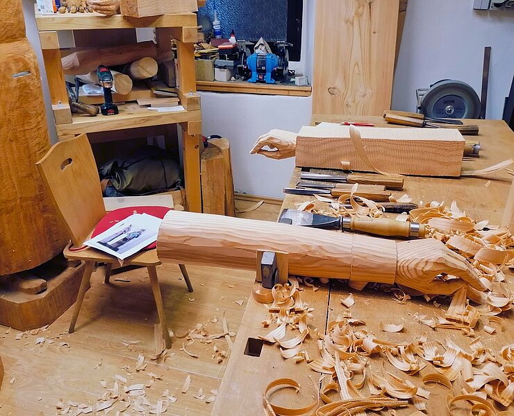 Schauwerkstatt Holzbildhauerei Tschierske in Annaberg-Buchholz OT Frohnau (Ronny Tschierske)