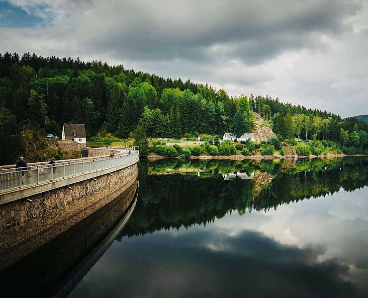 Talsperre Eibenstock (Tourismusverband Erzgebirge e.V. /Dan Zoubek)