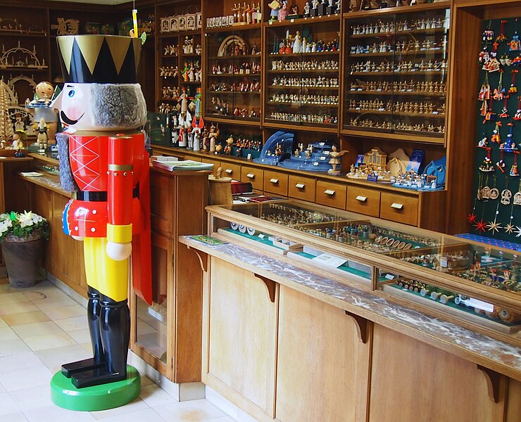 Fachgeschäft für erzgebirgisches Kunsthandwerk "Kunstvolles aus dem Erzgebirge" in Arnsberg (Simone Petrak)