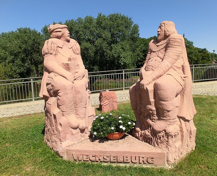 Brückenfiguren Wechselburg (Gotthard Ladegast)