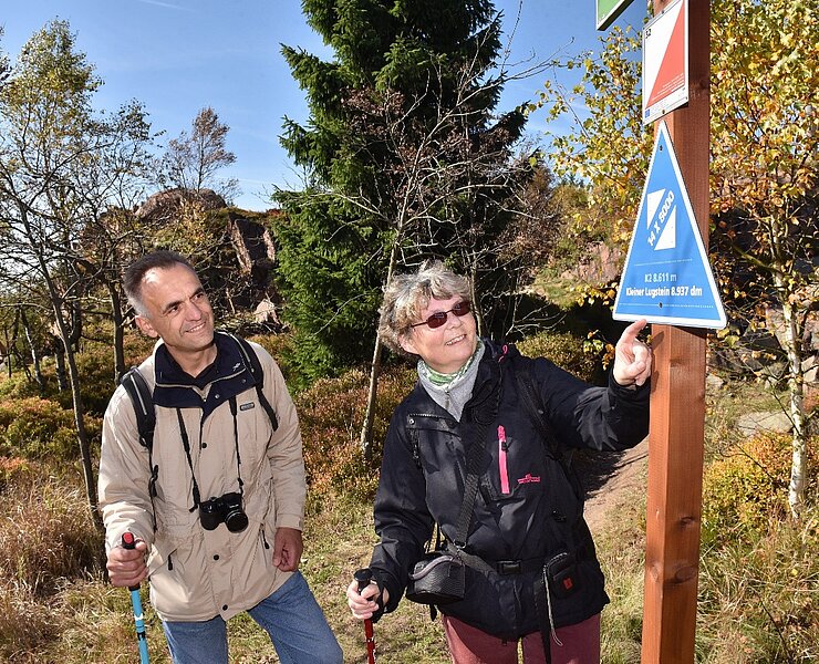 Wanderer an den Lugsteinen - 14 Achttausender (Egbert Kamprath)