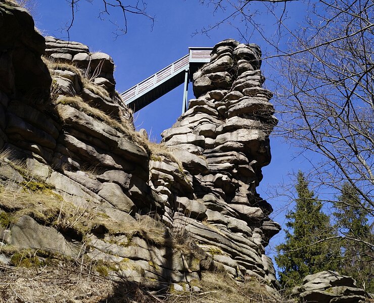 Aussichtsfelsen der Greifensteine (Corinna Bergelt)
