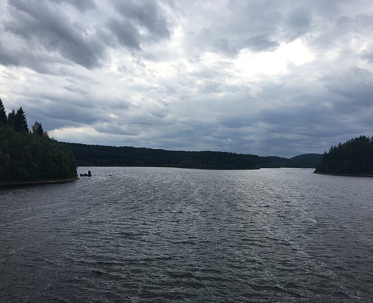 Blick auf den See (Matthias Kleinke, Erzgebirge Erfahren)