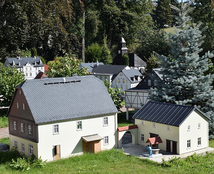 Miniaturschauanlage "Mini-Weißbach" Amtsberg (Corinna Bergelt)