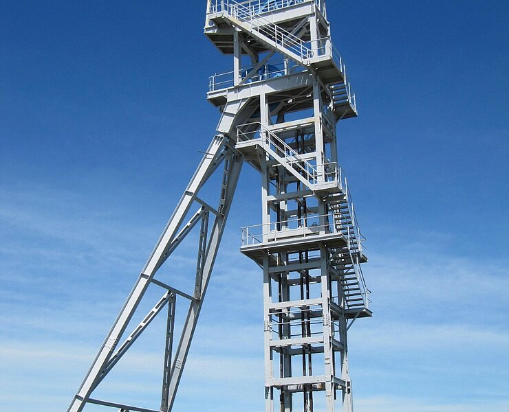 Förderturm Zinngrube Ehrenfriedersdorf (Erik Ahner)