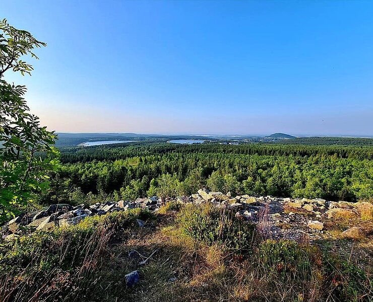 Ausblick vom Kahleberg Altenberg (Dietrich Sonntag )