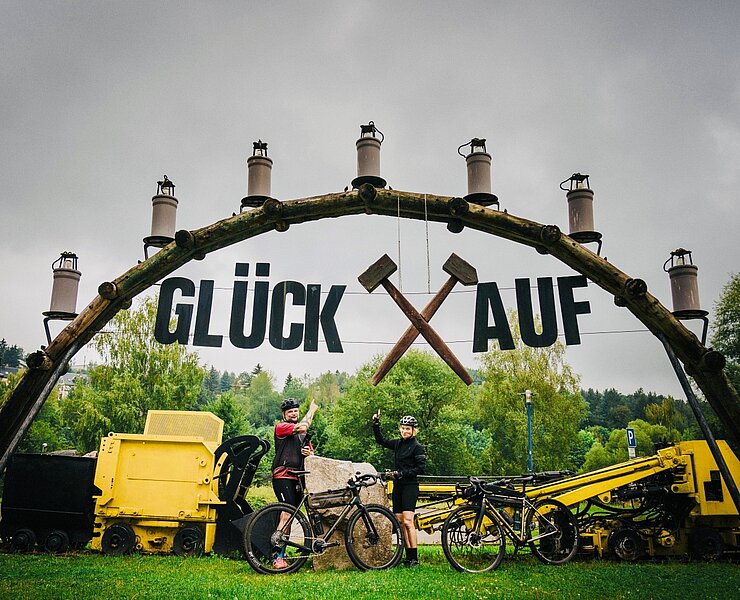 Gravelbike - Glück Auf im Erzgebirge (Tourismusverband Erzgebirge e.V. / Dan Zoubek)