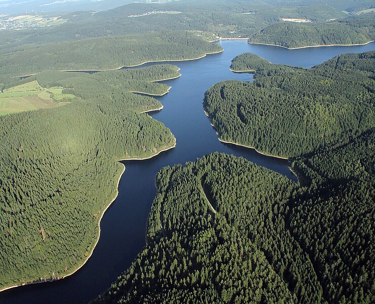 fjordähnliche Talsperre Eibenstock (Stefan Unger)