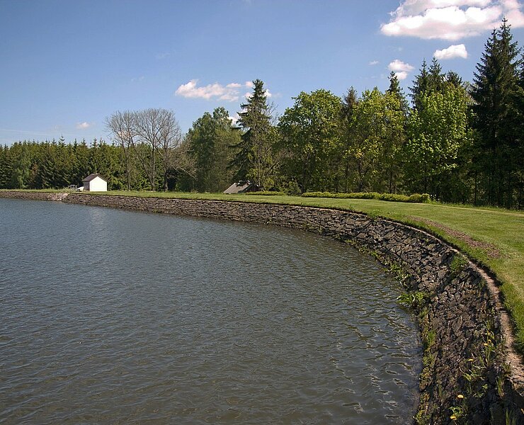 Aktive RWA Freiberg - Rothbächer Teich (WFE GmbH Annaberg-Buchholz)