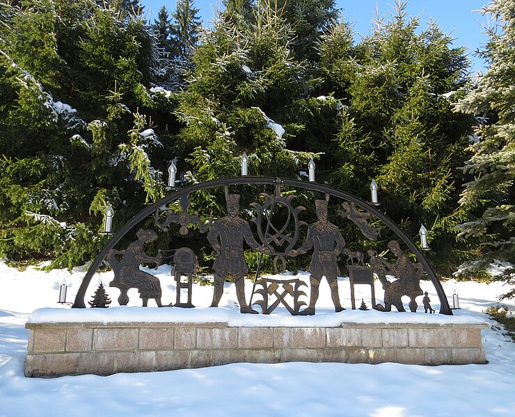 Schwibbogen in Wildenthal (Stadtverwaltung Eibenstock)