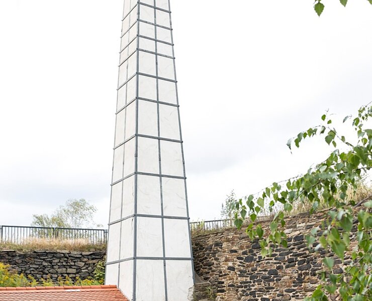 Alte Elisabeth Fundgrube - Schornstein (WFE GmbH Annaberg-Buchholz)