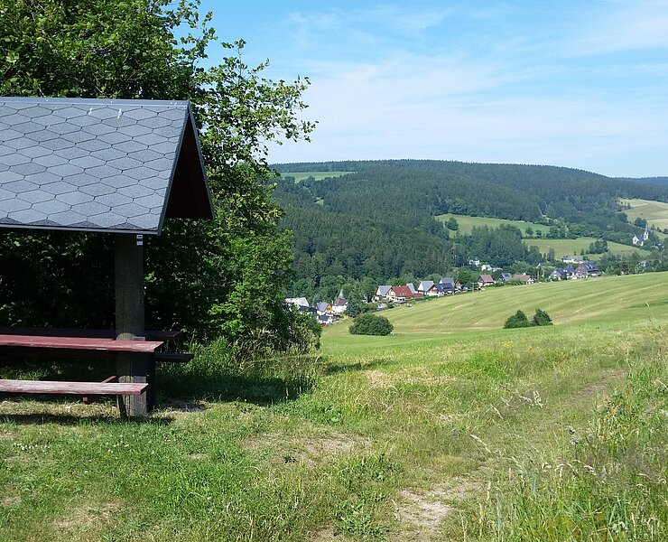 Kammweg -Blick ins Muldental in Rechenberg-Bienenmühle (B. Knöbel)