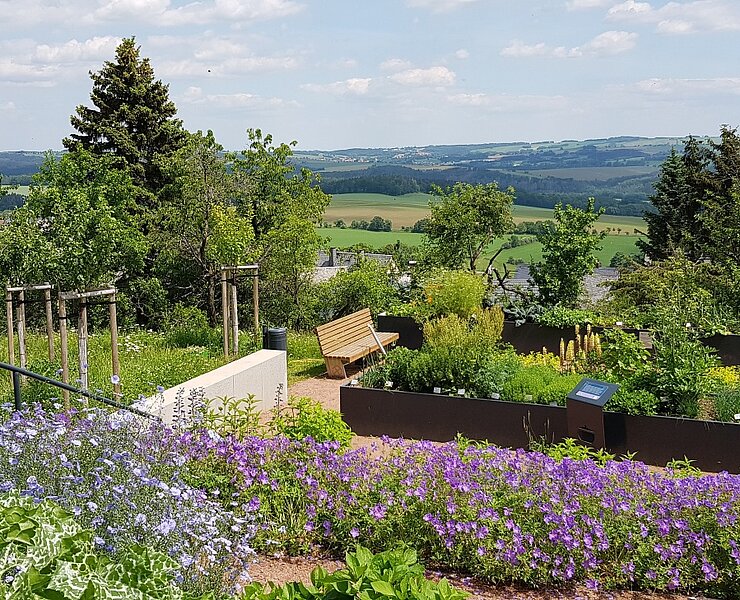 Kurfürstin-Anna-Garten in Augustusburg (Doreen Fiebig)