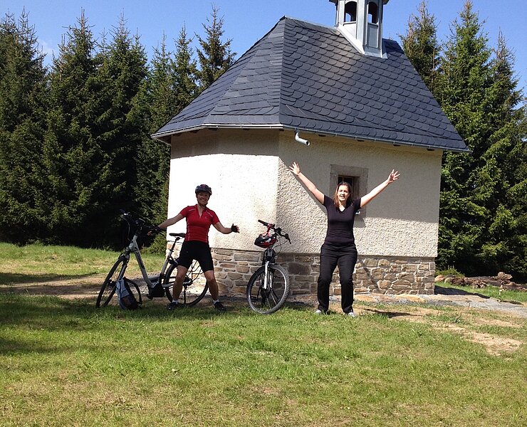 E-Bike Tour zu Kapelle St. Nepomuk (Rainer Wesely)