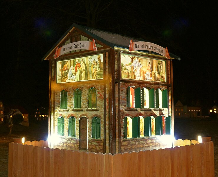 Adventshaus Mini-Weißbach ()