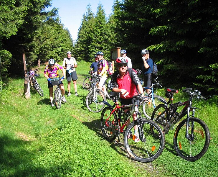 Biken im Westerzgebirge, Radtour (Rainer Wesely)