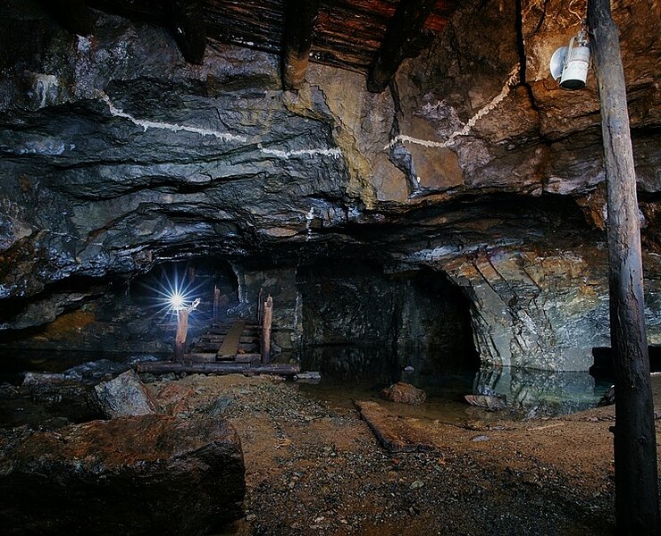 Bergbaulandschaft Goldenhöhe / Kaff - Kohlreuter Grube (WFE GmbH Annaberg-Buchholz)