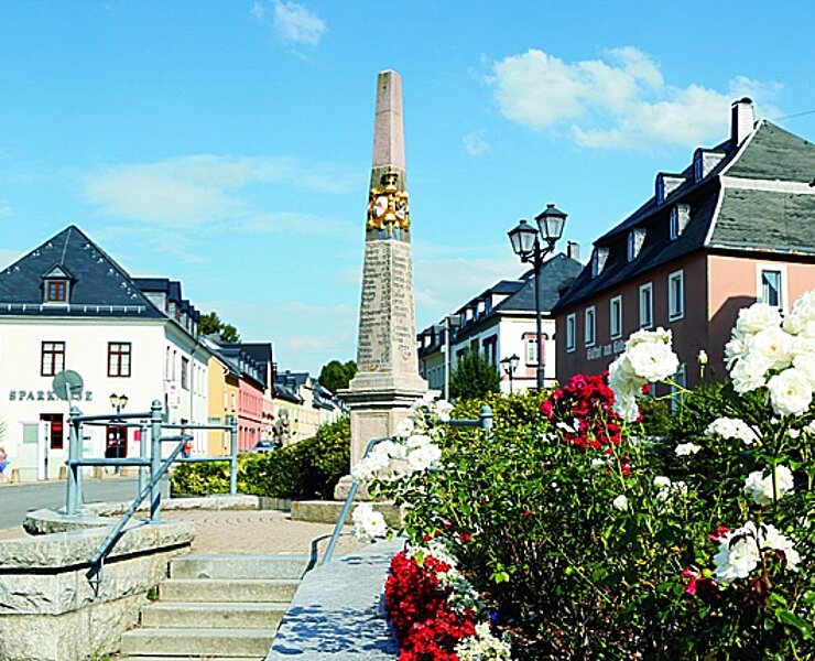 Postmeile Zwönitzer Markt ()