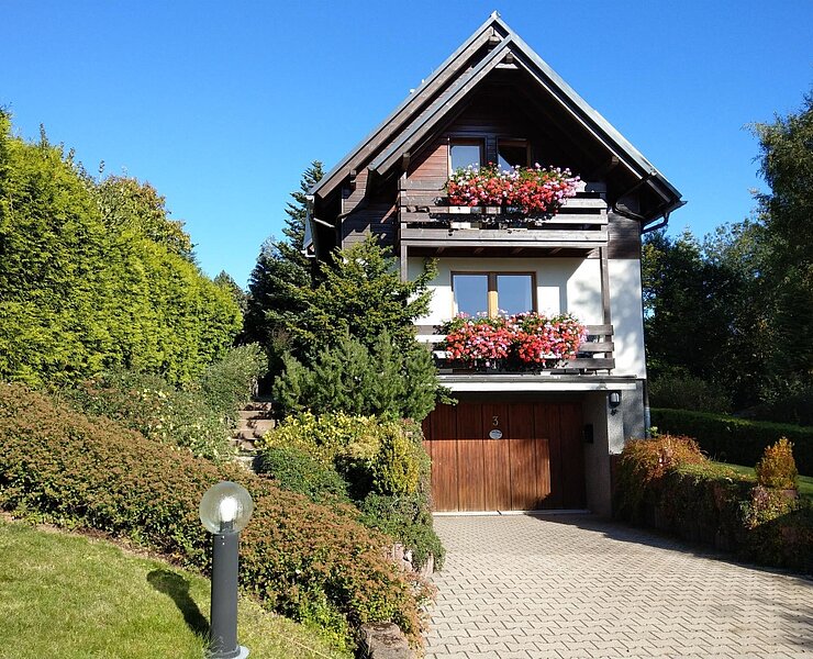 Ferienhaus "Keilbergblick", Westseite ()