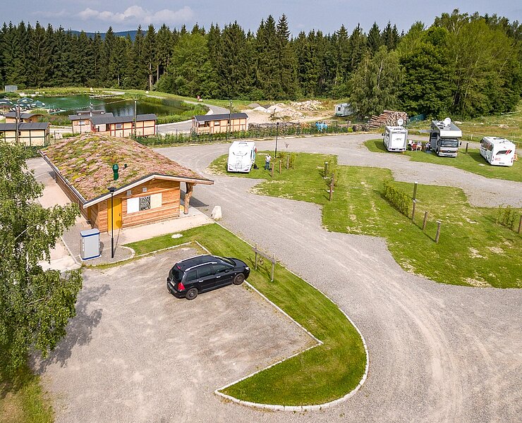 Caravan- und Wohnmobilstellplatz an den Badegärten Eibenstock ()