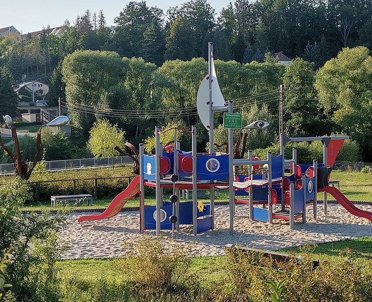Spielplatz Muldenterrasse Lunzenau (Bastian Rakow)