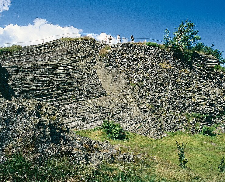 Basaltaufbruch am Hirtstein ()