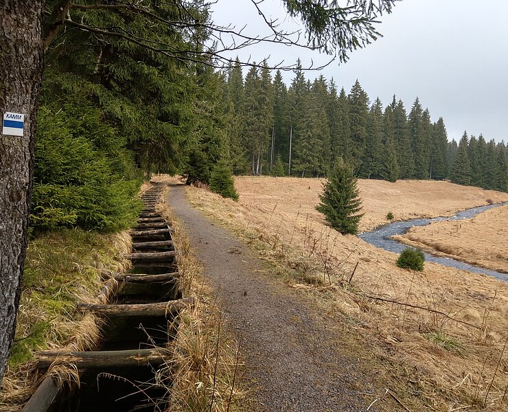 unterwegs auf dem Kammweg ()