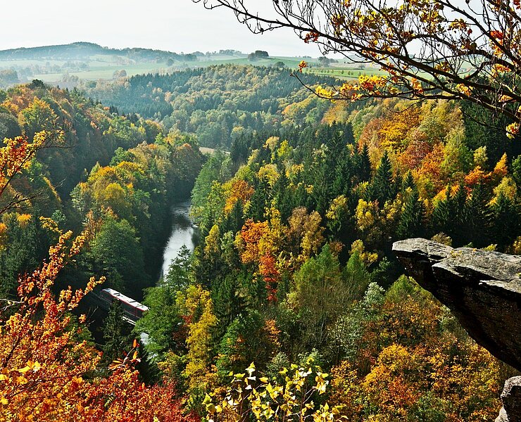 Brückenklippe, Wolkensteiner Schweiz (Manfred Lohse)