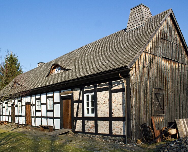 Rothschönberger Stolln - Lichtloch VII /  Bergschmiede (WFE GmbH Annaberg-Buchholz)