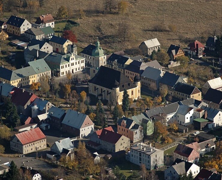 Städtische Denkmalschutzzone Horní Blatná (K. Kuca)