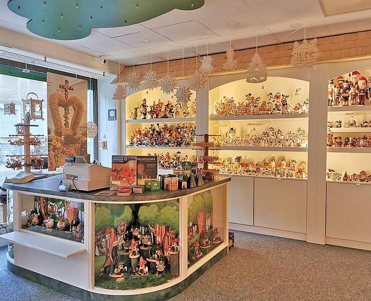 Fachgeschäft für erzgebirgische Volkskunst Erzberger Holzkunst in Zwönitz (Jens Kriegel)