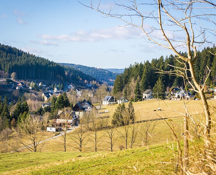 Blick auf Rittersgrün (Tobias Rudelt)