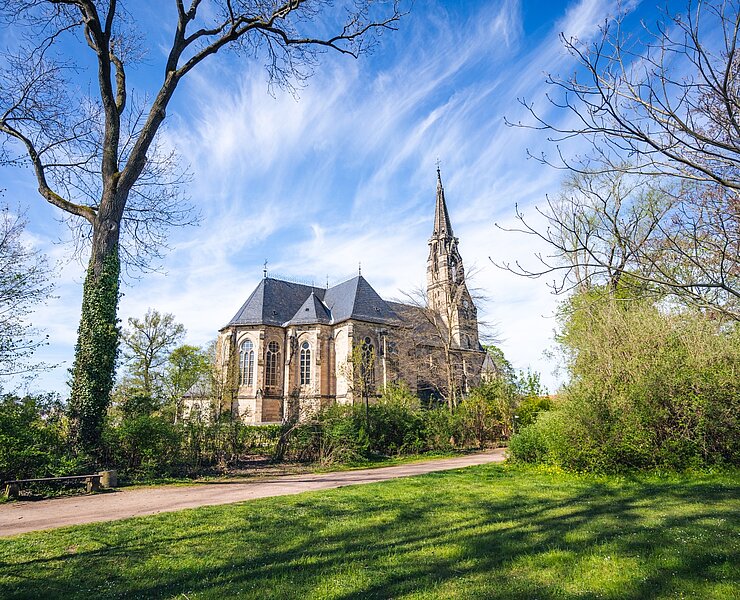 Schlosspark Planitz - Lukaskirche ()