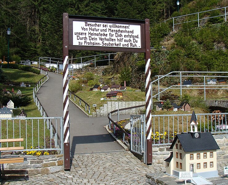 Schauanlage "Heimatecke" Waschleithe ()