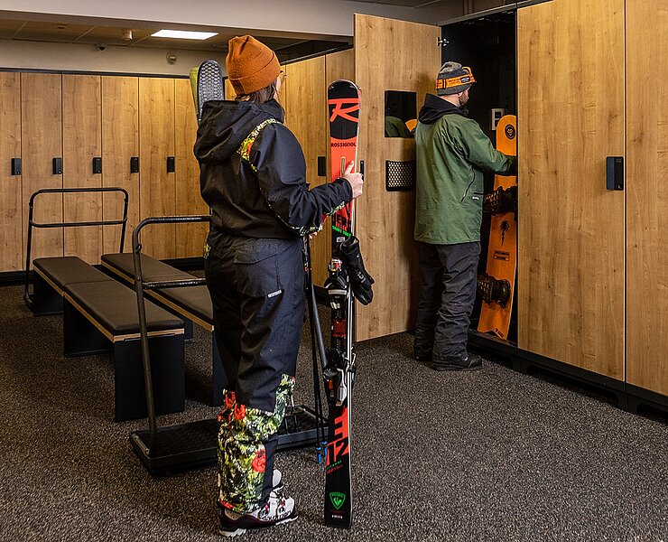 Skidepot im k1 sporthotel (Judith Wendler, k1 sporthotel)