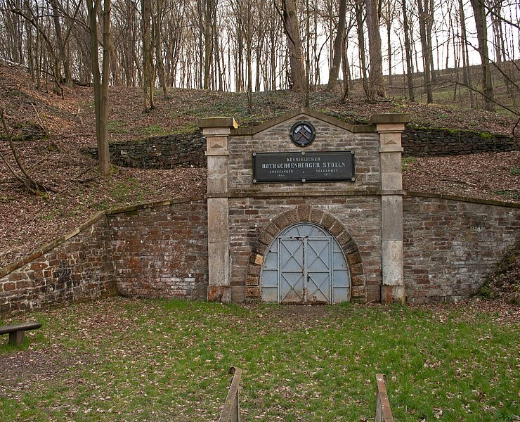 Rothschönberger Stolln - Stollnmundloch (WFE GmbH Annaberg-Buchholz)